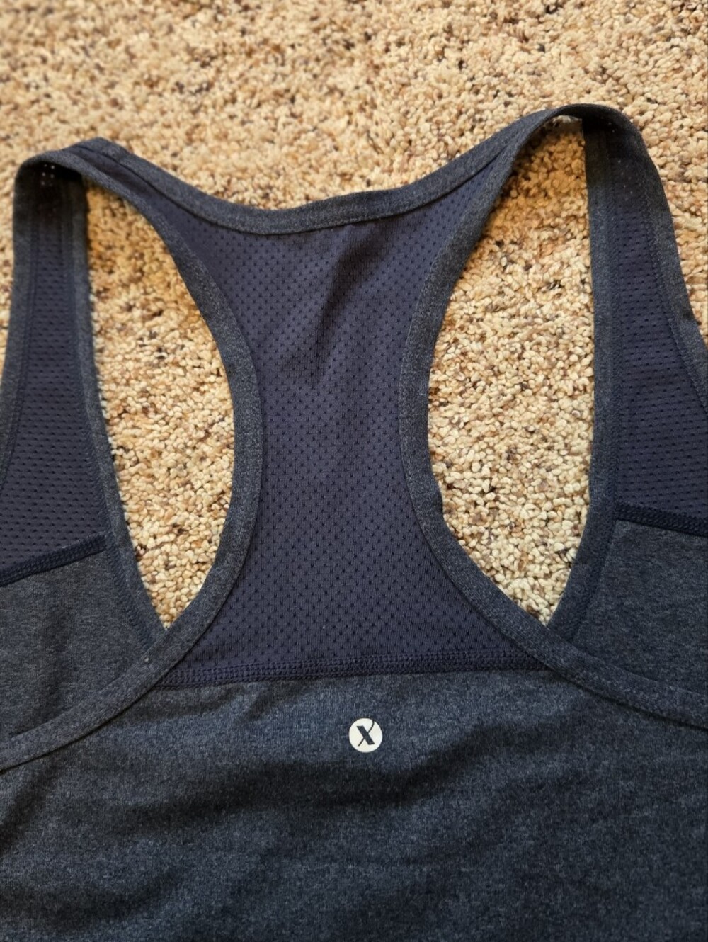 Xersion Blue Racerback Sport Top Womens XL New With Tags - Picture 4 of 8